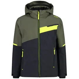 CMP Skijacke CMP Jungen Skijacke Kid Jacket Snaps Hood 34W4954 grau 104 (4J)
