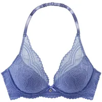nuance by lascana Neckholder-BH Damen kornblumenblau Gr.70C