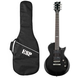 ESP-LTD-Gitarren E-Gitarre ESP LTD EC-10 Kit E-Gitarre mit Tasche schwarz