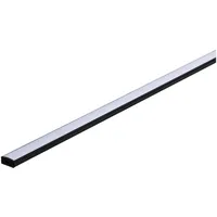 Paulmann Base Profil 2 m mit Weißem Diffusor eloxiert