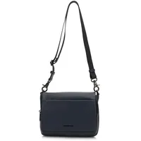 Mandarina Duck Mellow Leather Crossover Umhängetasche Leder Dress Blue
