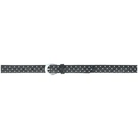 B.belt Damengürtel Leder schwarz 100 cm