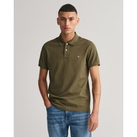 GANT Slim Shield Kurzarm-poloshirt - Racing Green - L