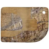 Bloomingville Abrianna Schneidebrett-Set Marmor 1 22 x 30 cm Braun