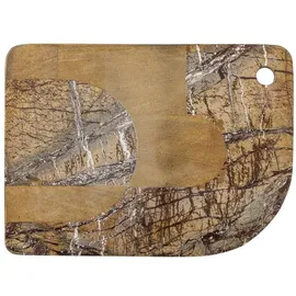 Bloomingville Abrianna Schneidebrett-Set Marmor 1 22 x 30 cm Braun