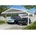 Carport Westerwald 5 70 5 weiß Regenrinne und Pfostenanker