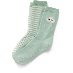 Tchibo - 2 Paar Kuschelsocken - Damen - Gr. 39-42 - creme