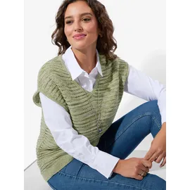 Casual Looks Pullunder lindgrün 38