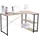 Hti-Living Winkelschreibtisch 120 x 73 Schwarz