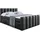 altdecor Boxspringbett BOXI1-Z KING 160 x 200 cm H3/H4 Schwarz