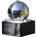 Köhko KÖHKO® Zimmerbrunnen Rumba 25006 Kugelbrunnen mit LED-Beleuchtung