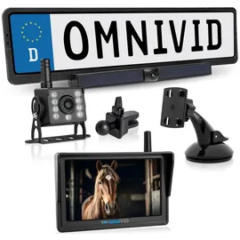 omnivid Equi-Cam Premium 5 Zoll Kamera-System inkl. Rückfahrkamera