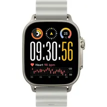 Realme Watch 5 BT 40 mm Aluminiumgehäuse Titanium Silver Sportarmband Silber One Size
