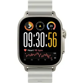 Realme Watch 5 BT 40 mm Aluminiumgehäuse Titanium Silver Sportarmband Silber One Size