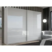 Forte Schwebetürenschrank Starlet Plus - weiß