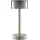 Brilliant LED Tischleuchte "Razor", beige, 1, Ø 12cm H: 26cm, 1 Stk., Leuchten, LED Akku Leuchte, 26 cm, 260 lm, 2700 K, Wireless Charging, dimmbar, LED Tischleuchte