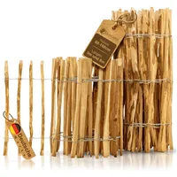 BooGardi Staketenzaun Gartenzaun Jägerzaun Teichzaun Holzzaun Bauernzaun 120 cm hoch, (120cm x 5m · Lattenabstand 7-9cm · 14 Größen), Holz-Zaun Garten Gartenzaun Holz Sichtschutz braun 5 m x 120 cm