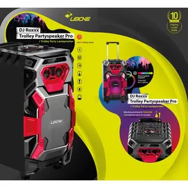 Leicke DJ ROXXX Trolley Pro | Schwarz