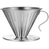 Wiederverwendbarer Kaffeefilter Aus Edelstahl, Kaffeefilterhalter