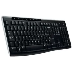 Logitech Kabellose Tastatur »K270« schwarz