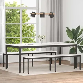 vidaXL Esstisch 200 x 75 x 100 cm weiß