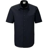 Hakro 1/2-Arm Hemd Mikralinar® Comfort schwarz, 3XL