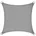 Schattenspender Sonnensegel Grau 4x4m quadrat