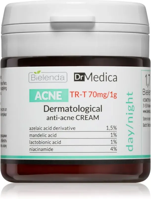 Bielenda Dr Medica Acne Hautcreme für fettige Haut mit Neigung zu Akne 50 ml