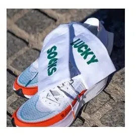 sporcks Lucky Laufsocken Weiß/Grün S