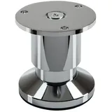 SOTech Möbelfuß Alpha Chrom Poliert Höhe 50 mm