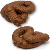 Fartoni Prank Artikel x2 Kackhaufen. Scherzartikel für Erwachsene und Kinder. x2 Realistischer Kacke Scherzhaft. Scherz Scheiße wie Party- & Scherzartikel.