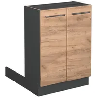 Vicco Kochinsel Fame-Line 60 x 82 x 70 cm Anthrazit