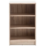 Bega Consult Bücherregal OPTIMUS, Eichedekor Sonoma - 54 x 86 cm - 2 Einlegeböden