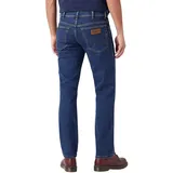 Wrangler Texas Stretch Jeans Dark Stone Blue 30 34