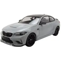 Minichamps 410021027 1:43 M2 Cs-2020 Silber mit schwarzen Rädern BMW Sammlerstück Miniaturauto, Silber