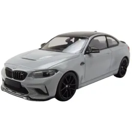 Minichamps 410021027 1:43 M2 Cs-2020 Silber mit schwarzen Rädern BMW Sammlerstück Miniaturauto, Silber
