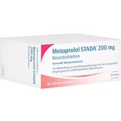 Metoprolol Stada 200 mg Retardtabletten 100 St