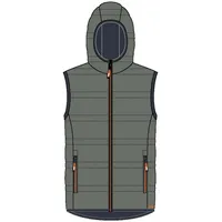 CMP Kid Vest Fix Hood kaki (F876) 176