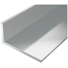 GAH Alberts Winkelprof. ungl.schenk., ungelocht L1000x B25x H15x S1, 5mm ALU silberfarbig