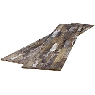 MODERNA Design-Paneel »moderna urbano«, braun, foliert, Holz, Stärke: 10 mm, mit Mini-Fuge