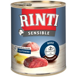 Rinti Sensible Ross, Hühnerleber & Kartoffel 6 x 800 g