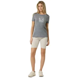 super.natural Summer Break Tee Grau/Weiß S