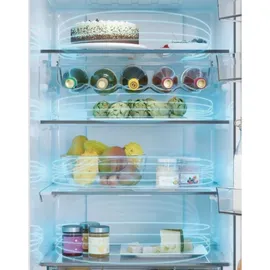 Haier HTW5620CNMP 3D 60 Serie 5 Kühl-Gefrierkombination (414 l, 2050 mm hoch, Dark Inox)