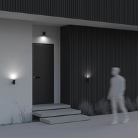 Maytoni Maytoni, Gartenbeleuchtung, Bowery Wandleuchte, Wandlampe GU10 Grau IP54