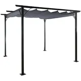 Proregal Pergola 3,5 x 3,5 m Grau