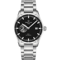Certina Heritage DS 1 Small Second C006.428.11.051.00 - schwarz,silber - 41mm