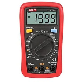 UNI-TREND Ut131c - Multimeter Digital 10a Handheld Temp Hold Back