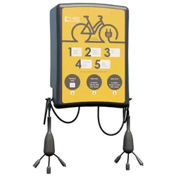 LiON Box MAX A E-Bike Wallbox mit 2x Anschlusskabel (je 3 versch. Ladestecker)