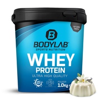 Bodylab24 Whey Protein Pulver, Vanillepudding, 1kg