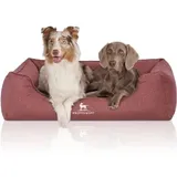 Knuffelwuff Hundebett Malou XXL 120 x 85 cm rot